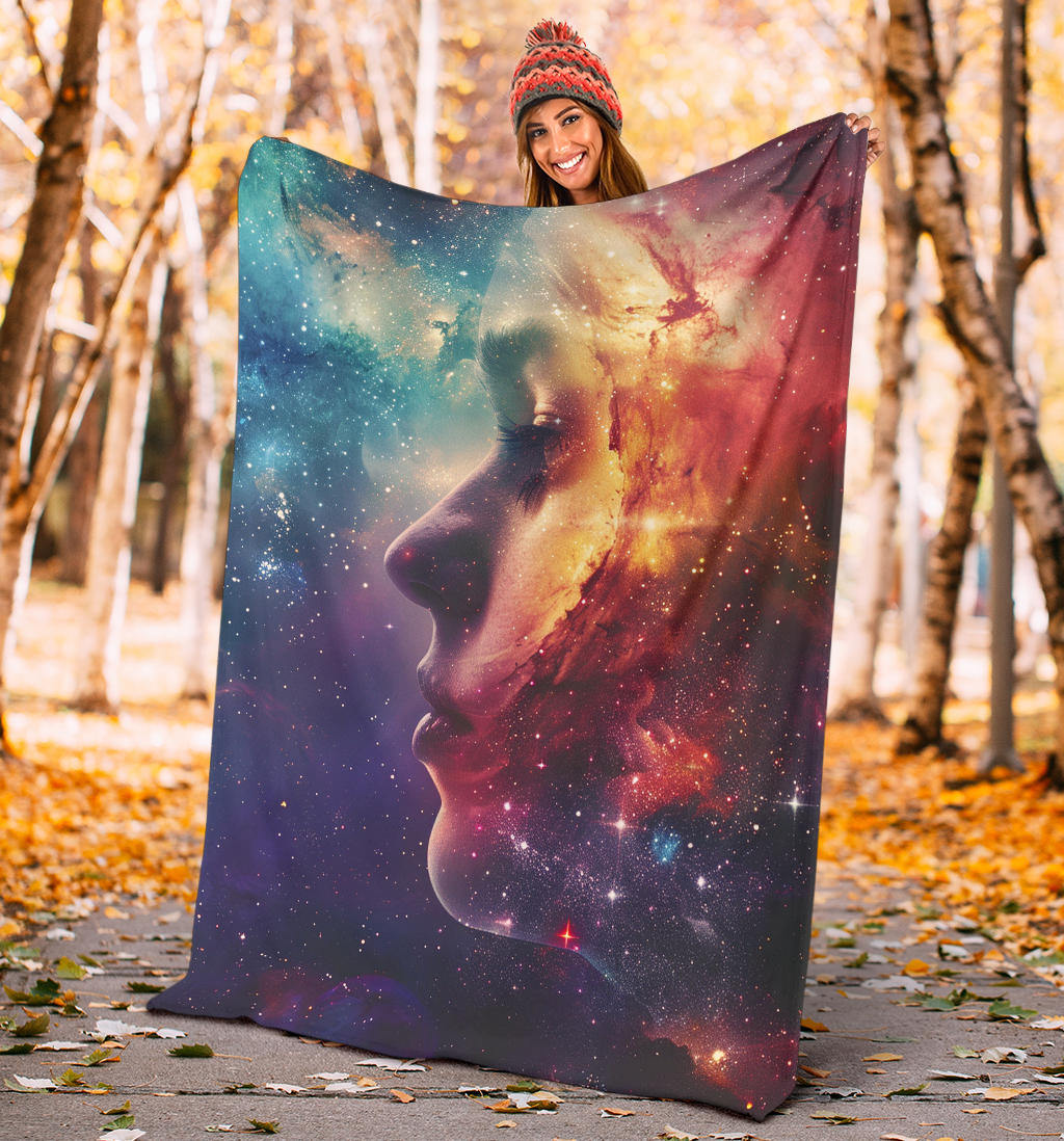 Galaxy Glow Blanket, Galaxy Glow Estetic Blanket, Galaxy Glow Blanket Gift, Blanket