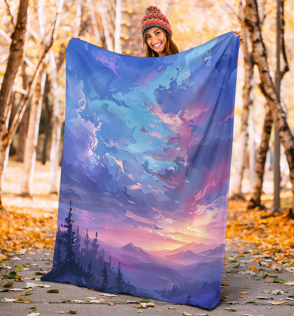 Serene Sky Blanket, Serene Sky Costume Blanket, Serene Sky Blanket Gift, Blanket