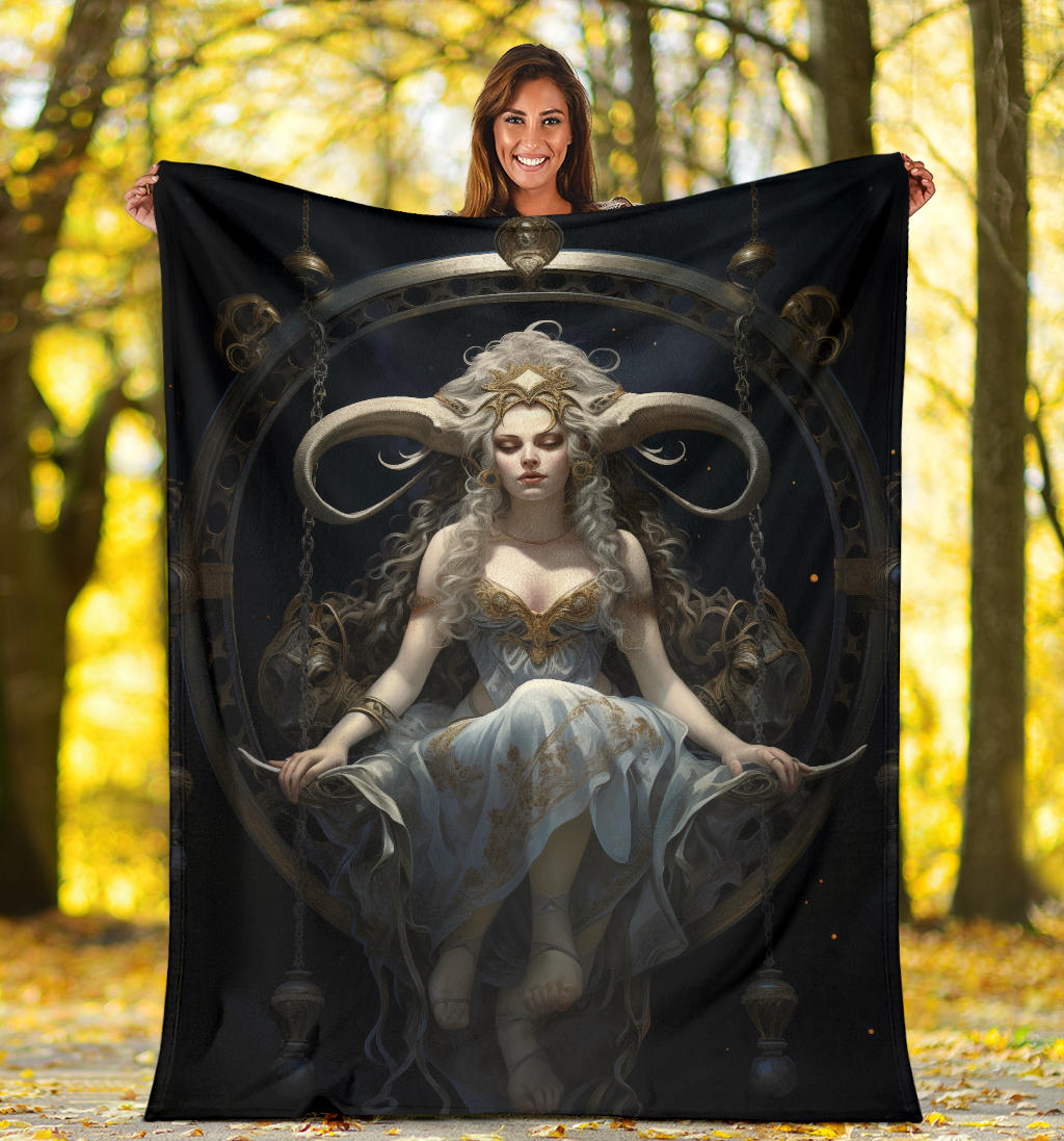 Virgin Zodiac Blanket, Virgo Zodiac Sign, Virgin Virgo Zodiac Gifts, Virgin Virgo Throw Blanket