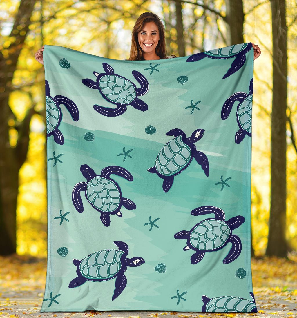 Sea Turtle Life Blanket