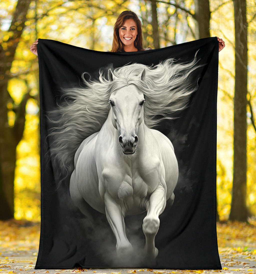 White Horse Blanket