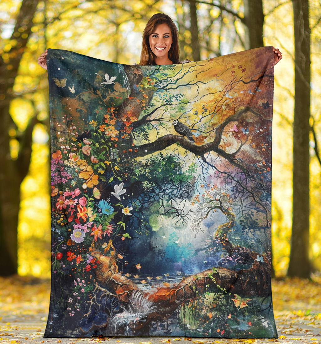 Enchanted Garden Blanket