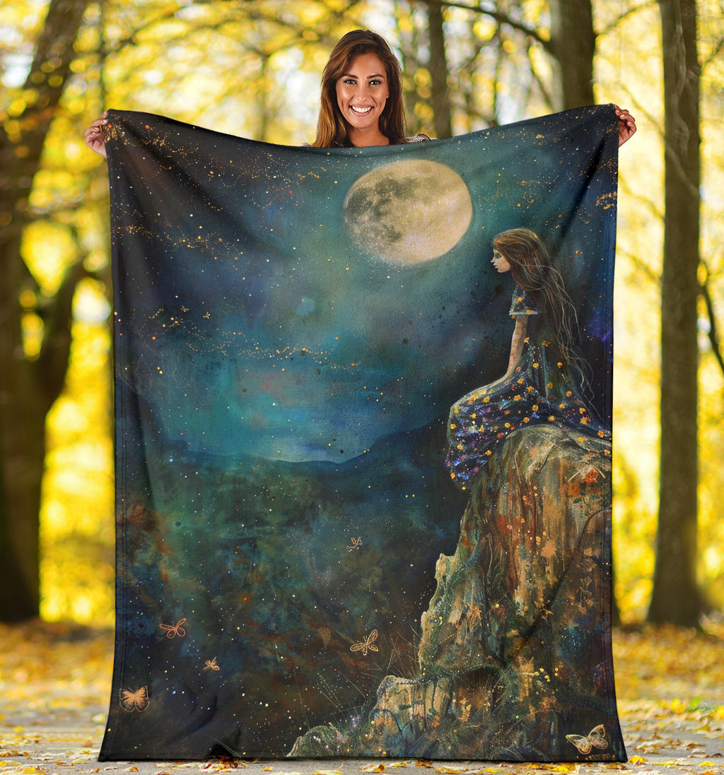 Midnight Magic Blanket, Midnight Magic Costume Blanket, Midnight Magic Blanket Gift, Blanket