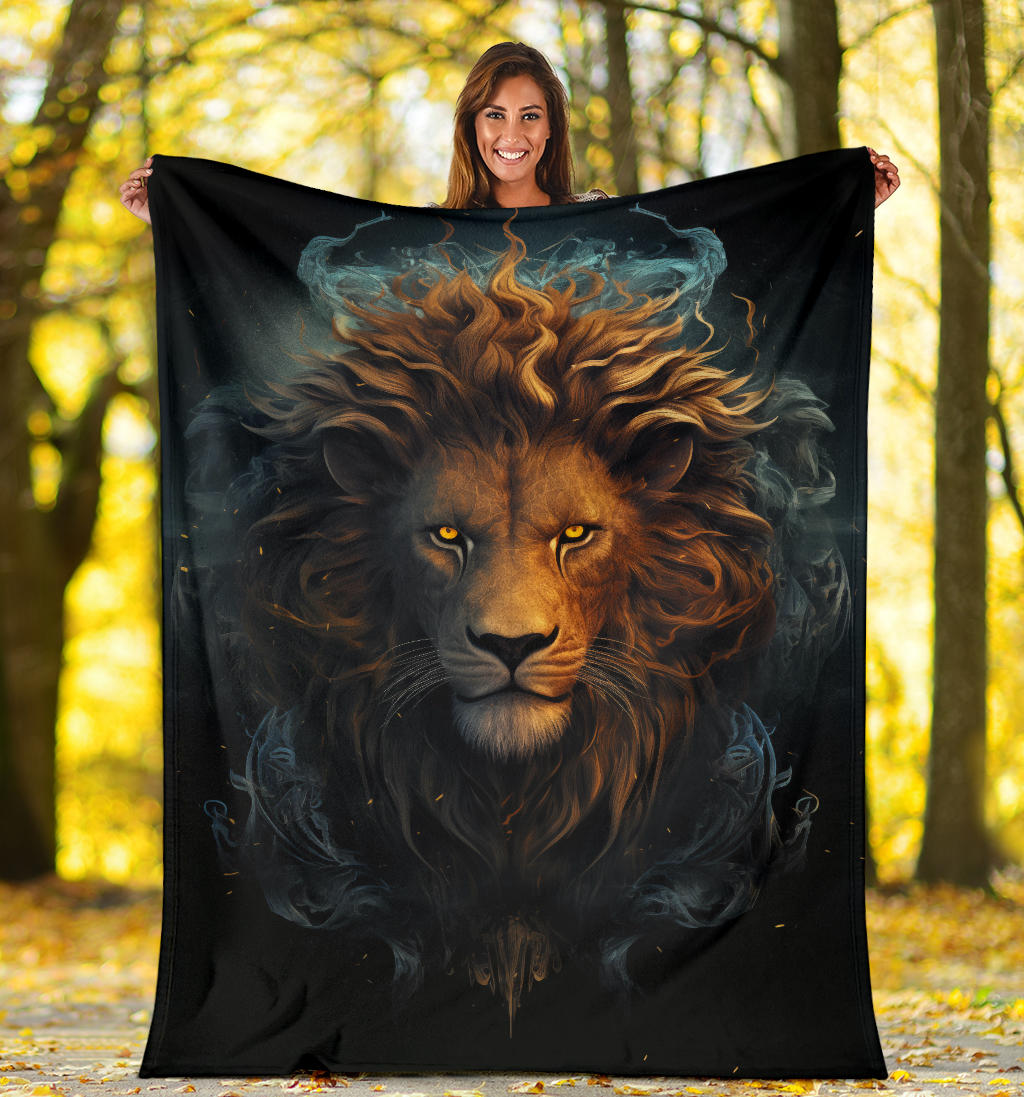 Lion Zodiac Blanket, Lion Zodiac Gifts, Lion Zodiac Sign, Lion Throw Blanket, Leo Zodiac Sign