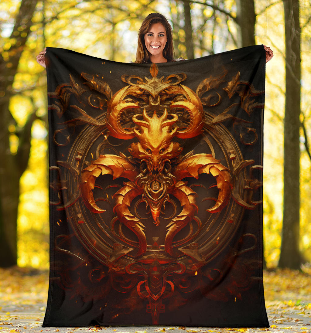 Scorpion Scorpius Zodiac Blanket, Scorpion Scorpius Zodiac Gifts, Scorpius Throw Blanket, Scorpius Fleece Blanket