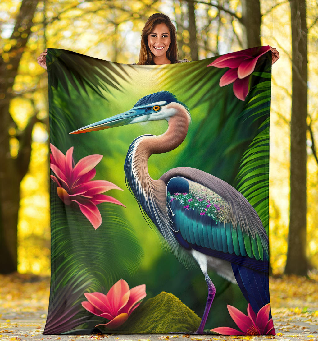 Heron Blanket