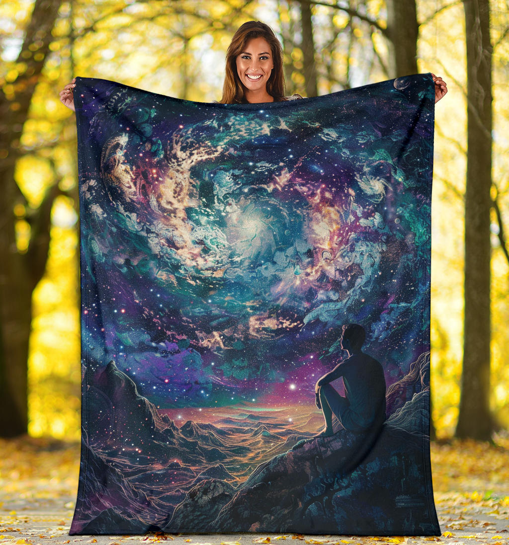 Cosmic Charm Blanket, Cosmic Charm Estetic Blanket, Cosmic Charm Blanket Gift, Blanket