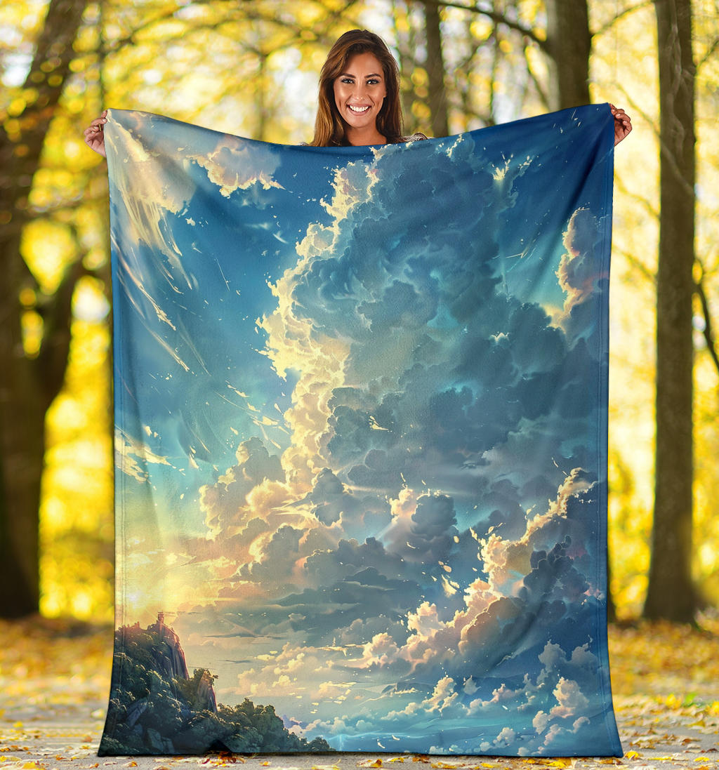 Serene Sky Blanket, Serene Sky Costume Blanket, Serene Sky Blanket Gift, Blanket