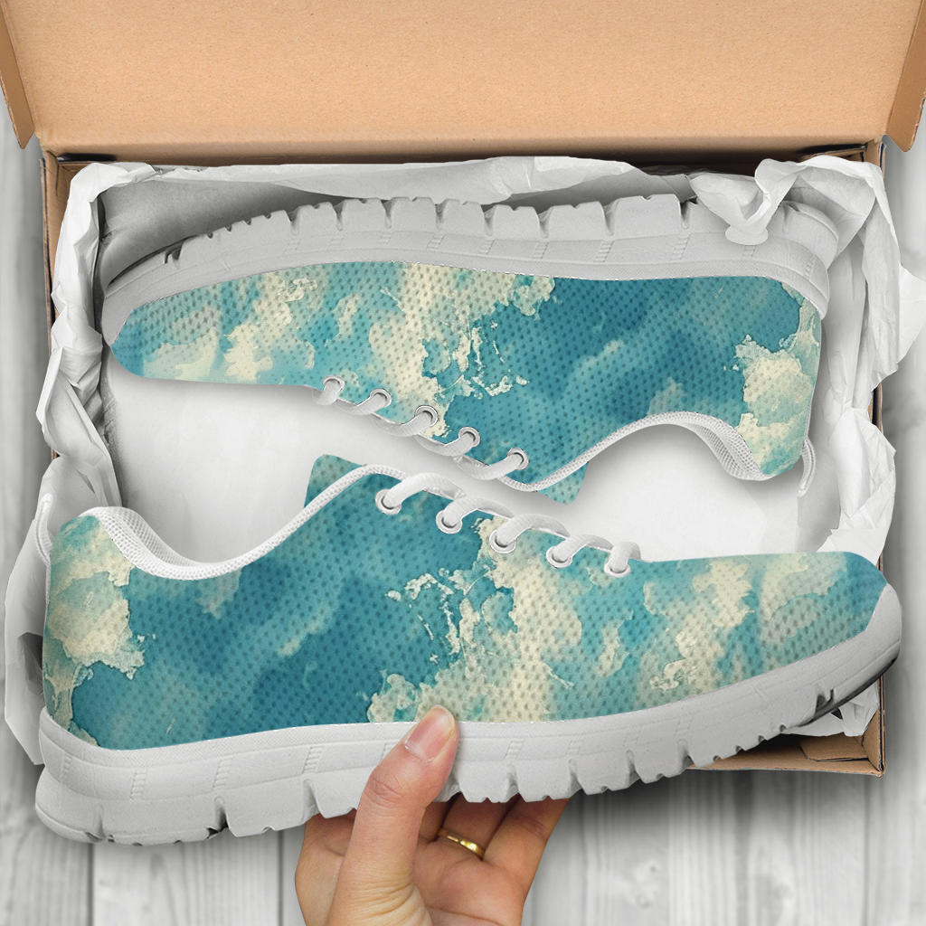 Serene Sky Sneakers, Serene Sky Sport Shoes, Serene Sky Woman Man Kids Sneakers, Serene Sky