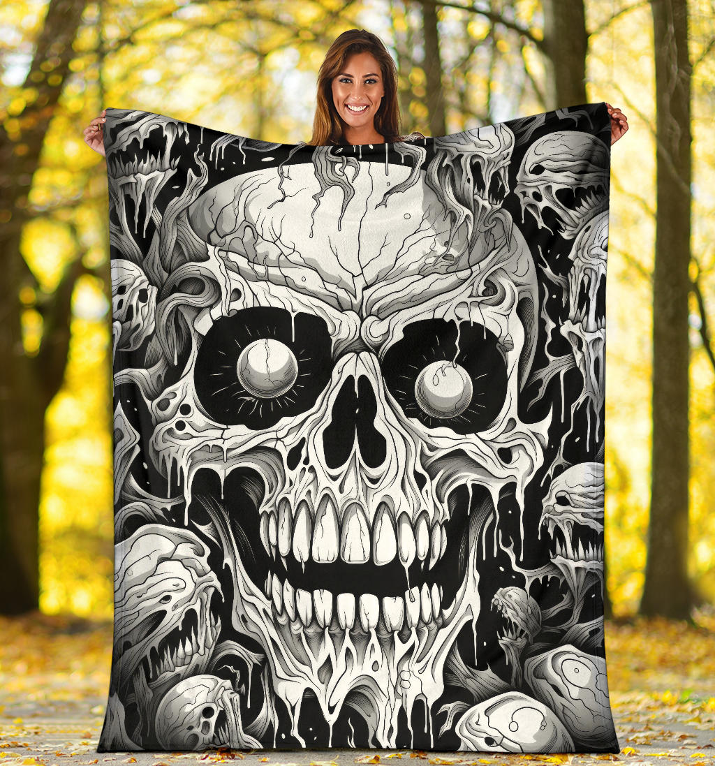 Skull blanket, Scary Blanket