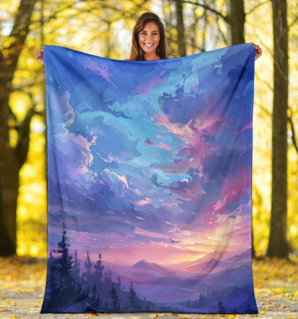 Serene Sky Blanket, Serene Sky Costume Blanket, Serene Sky Blanket Gift, Blanket