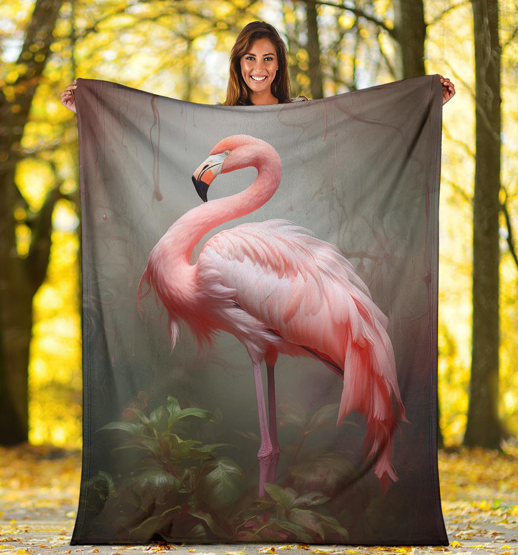 Flamingo Blanket, Flamingo Fleece Blanket, Flamingo Gifts, Flamingo Throw Blanket