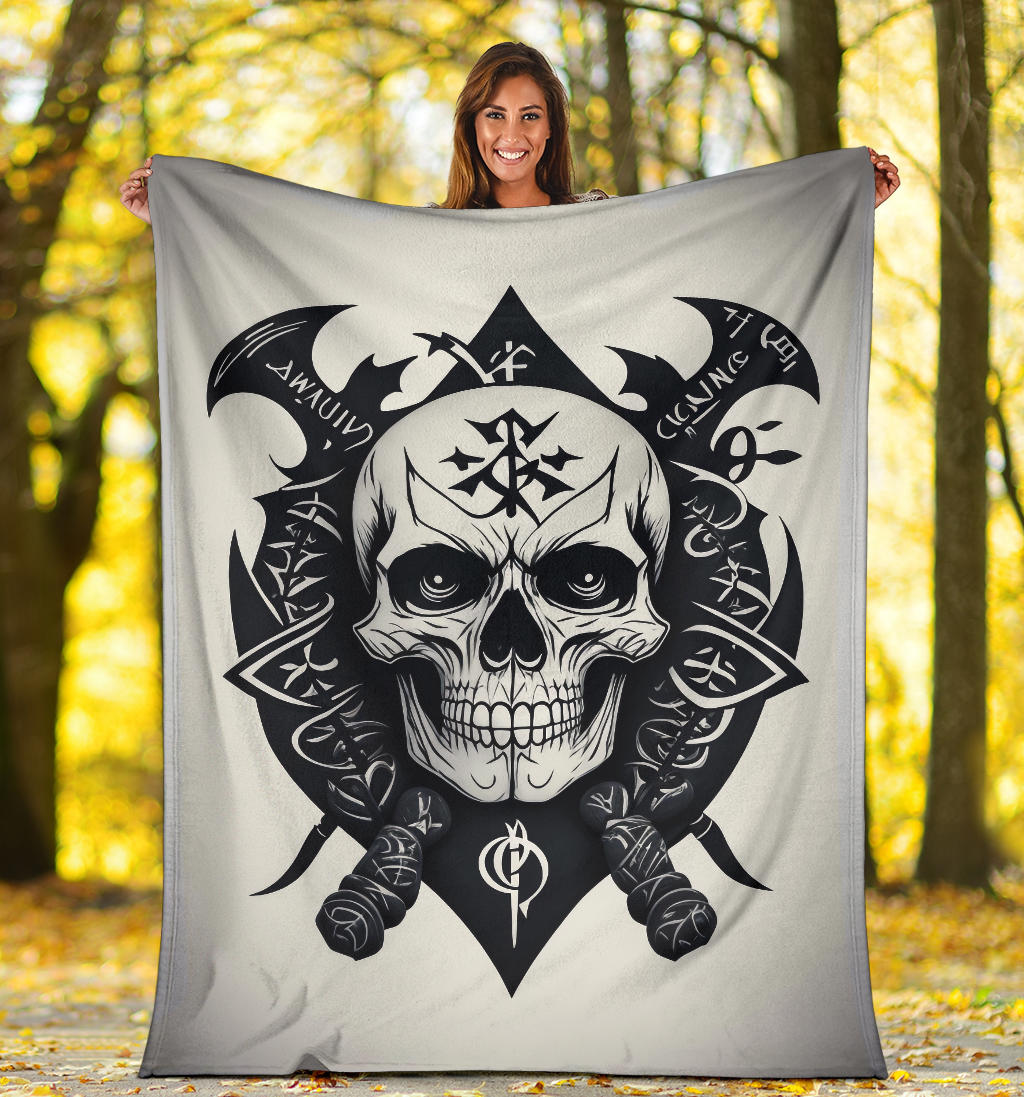 Skull Blanket, Pirate Blanket