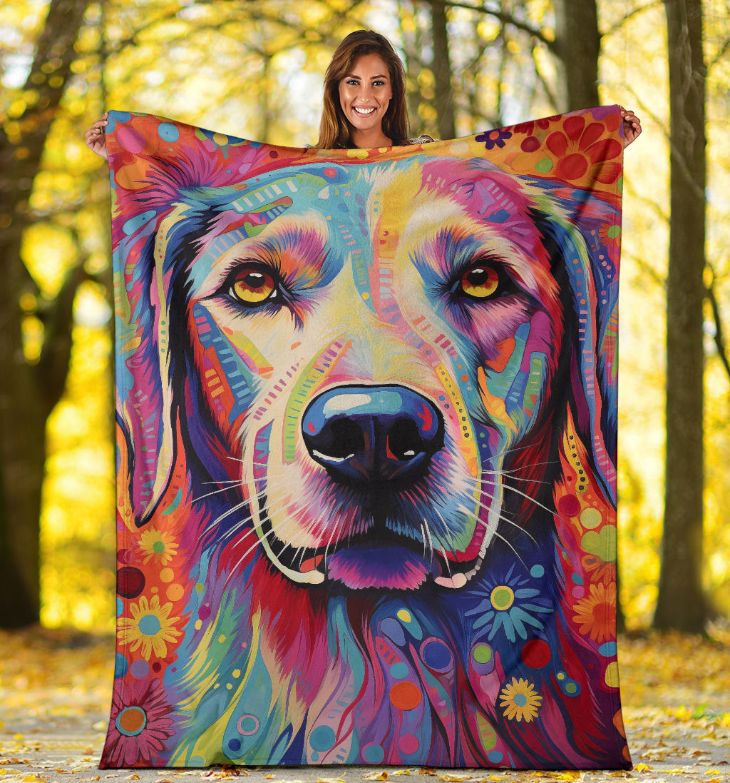 Anatolian Shepherd Blanket, Trippy Psychedelics Anatolian Shepherd Fleece Blanket, Anatolian Shepherd Throw Blanket, Anatolian Shepherd Gifts