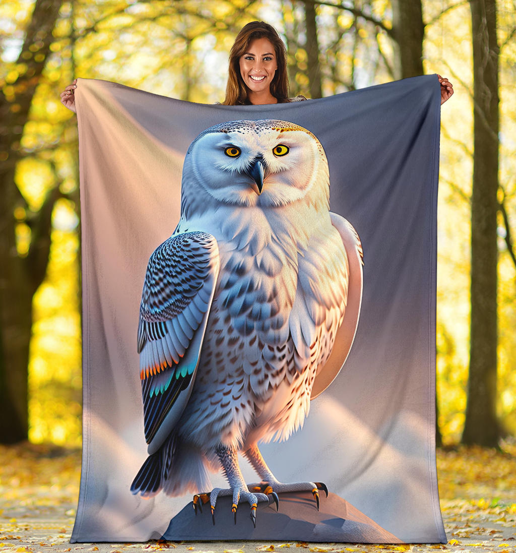 Snowy Owl Blanket