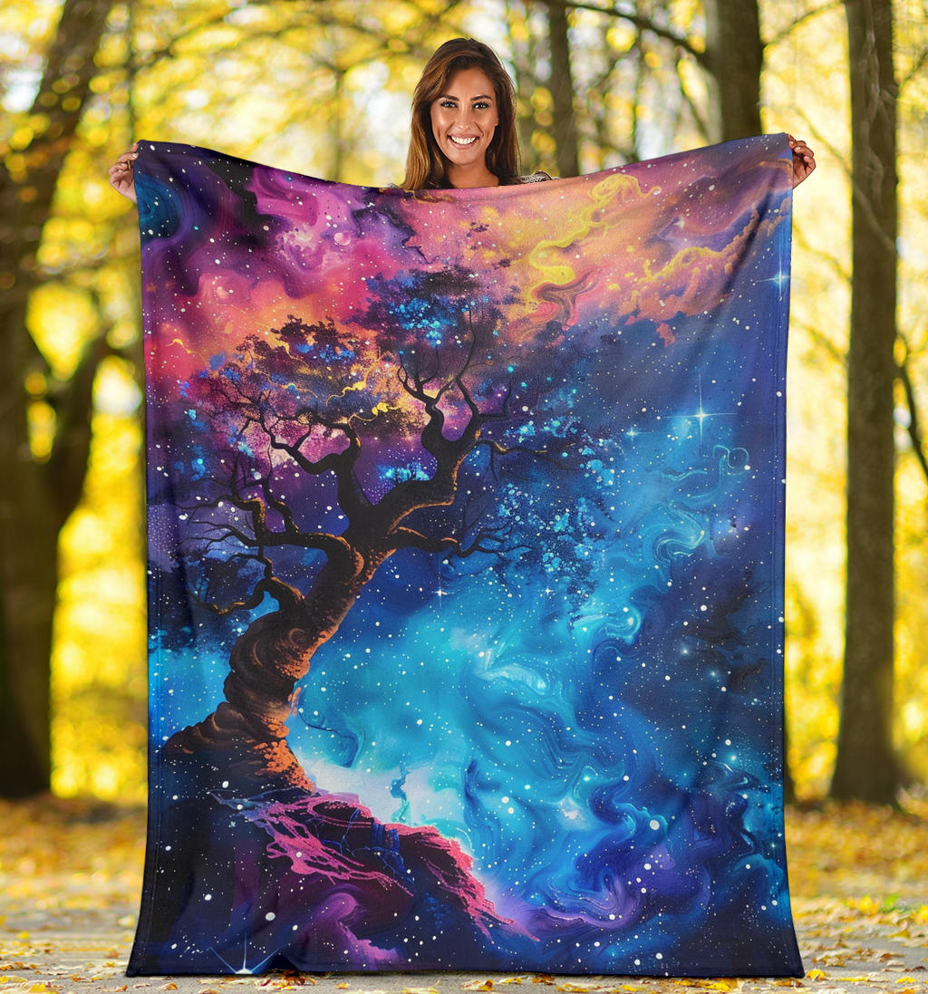 Galaxy Glow Blanket, Galaxy Glow Estetic Blanket, Galaxy Glow Blanket Gift, Blanket