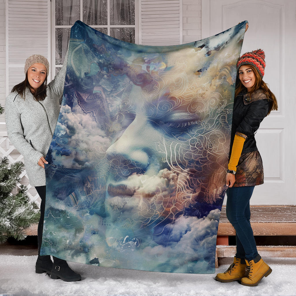 Celestial Serenity Blanket, Celestial Serenity Estetic Blanket, Celestial Serenity Blanket Gift, Blanket