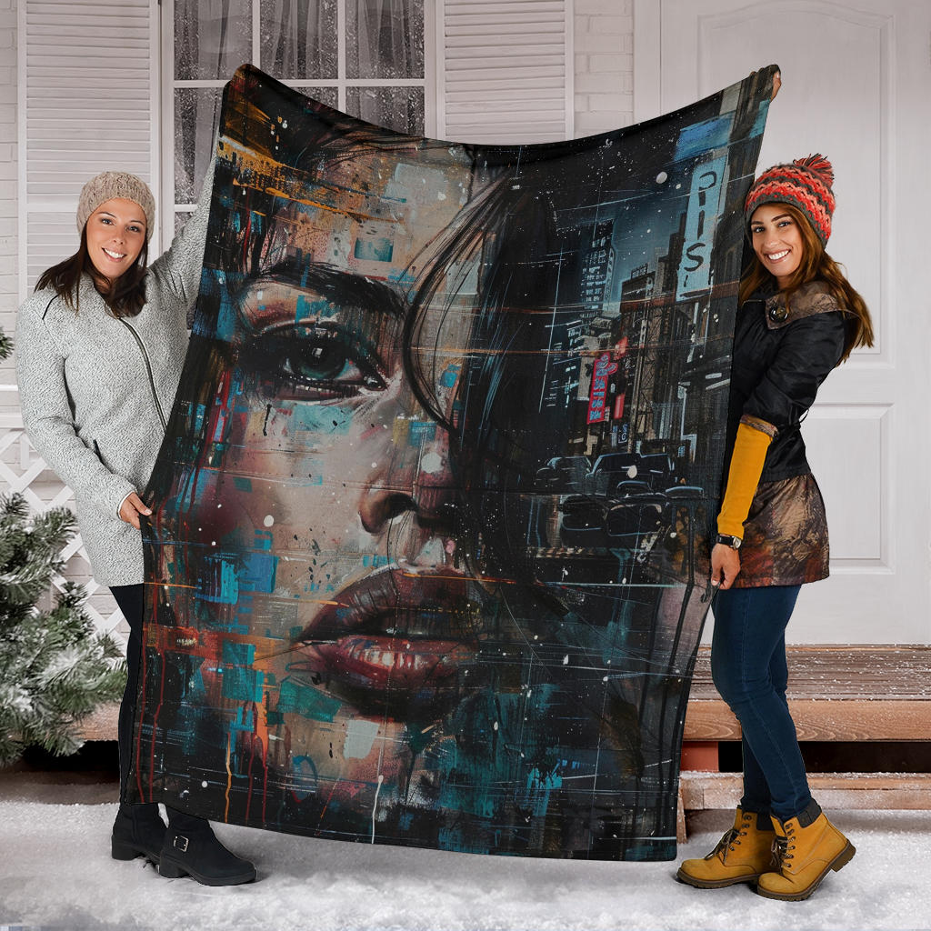 Urban Chic Blanket, Urban Chic Estetic Blanket, Urban Chic Blanket Gift, Blanket