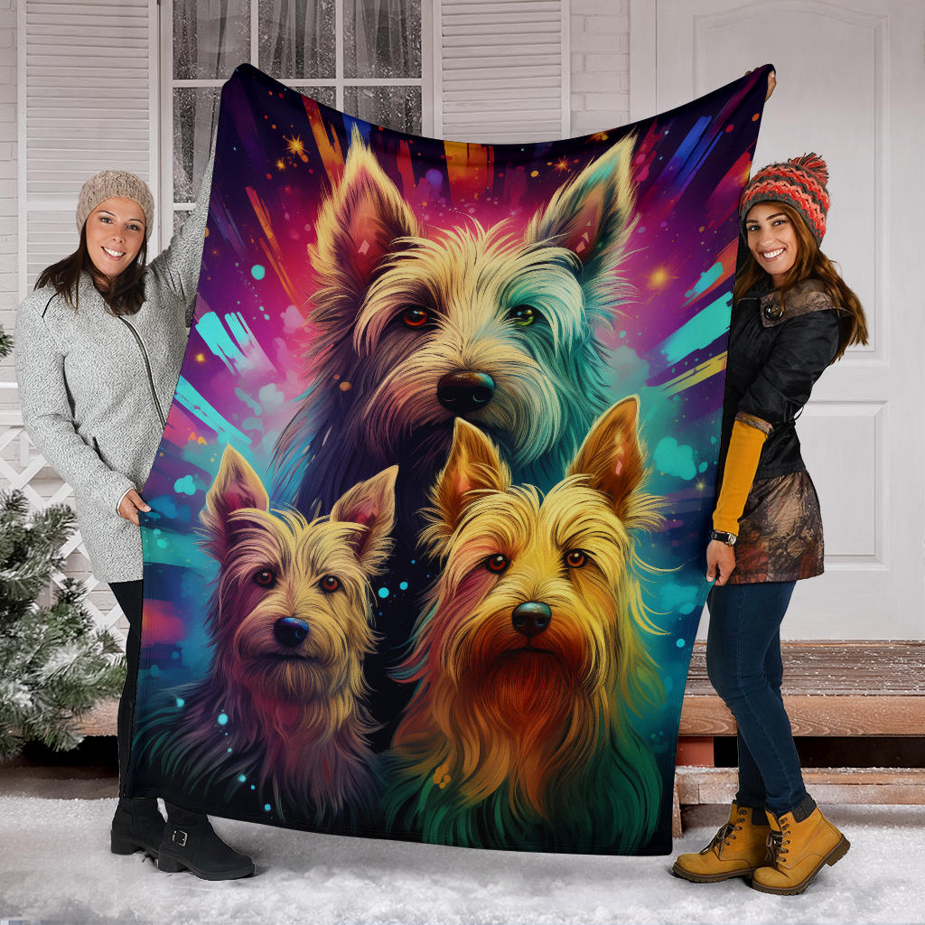 Berger Picard Blanket, Trippy Psychedelics Berger Picard Fleece Blanket, Berger Picard Throw Blanket, Berger Picard Gifts