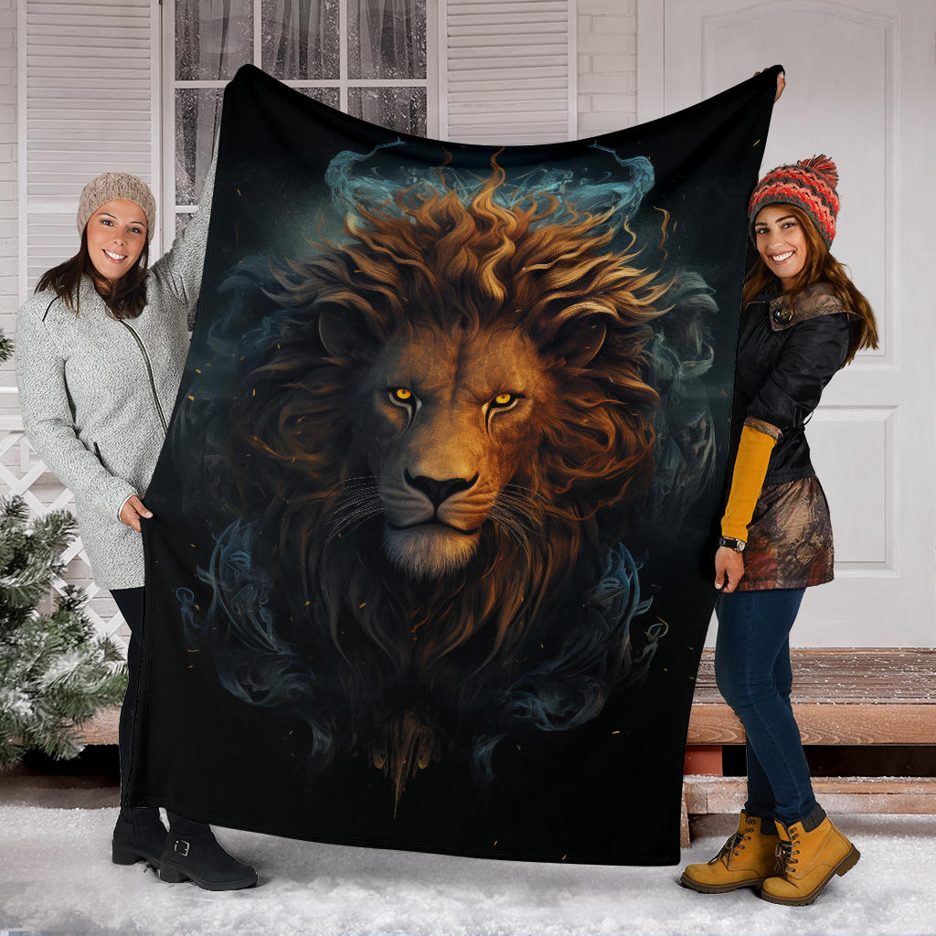 Lion Zodiac Blanket, Lion Zodiac Gifts, Lion Zodiac Sign, Lion Throw Blanket, Leo Zodiac Sign