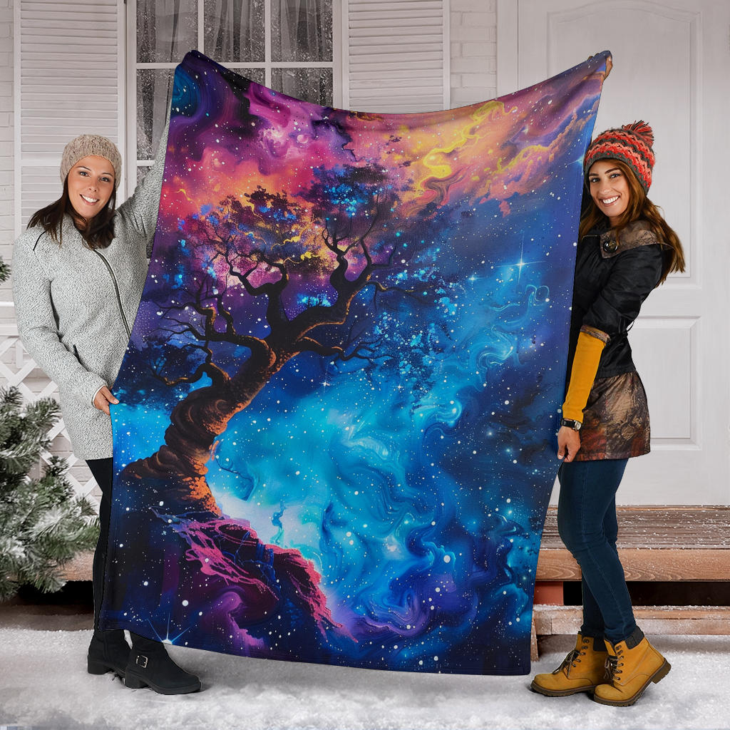 Galaxy Glow Blanket, Galaxy Glow Estetic Blanket, Galaxy Glow Blanket Gift, Blanket