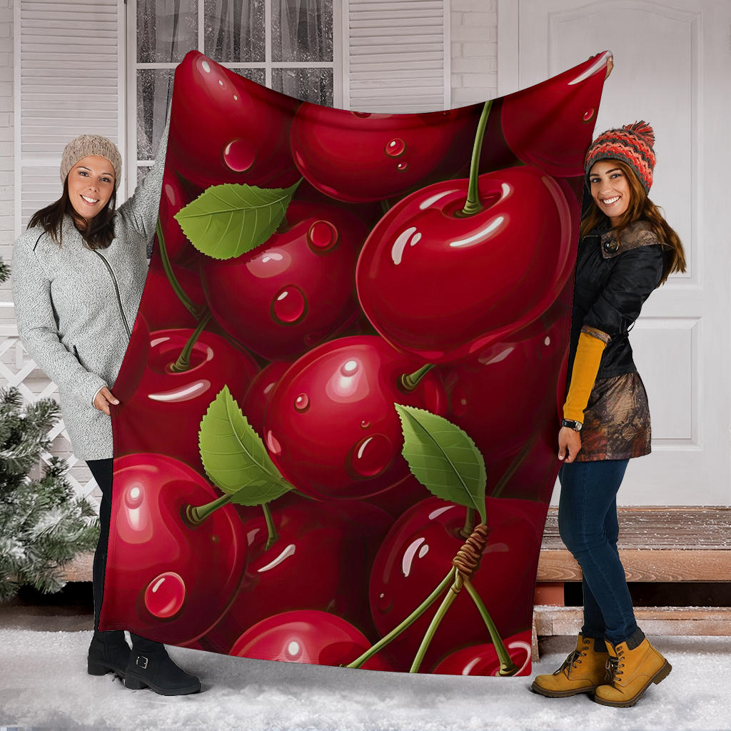 Cherries Blanket