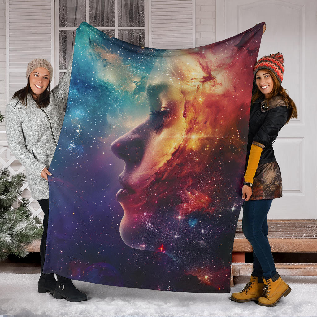 Galaxy Glow Blanket, Galaxy Glow Estetic Blanket, Galaxy Glow Blanket Gift, Blanket