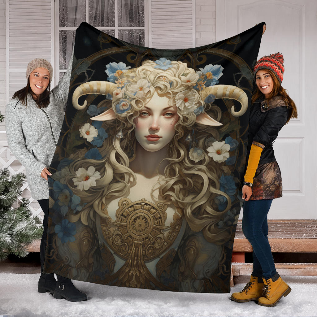 Virgin Zodiac Blanket, Virgo Zodiac Sign, Virgin Virgo Zodiac Gifts, Virgin Virgo Throw Blanket