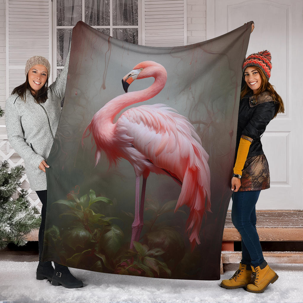 Flamingo Blanket, Flamingo Fleece Blanket, Flamingo Gifts, Flamingo Throw Blanket