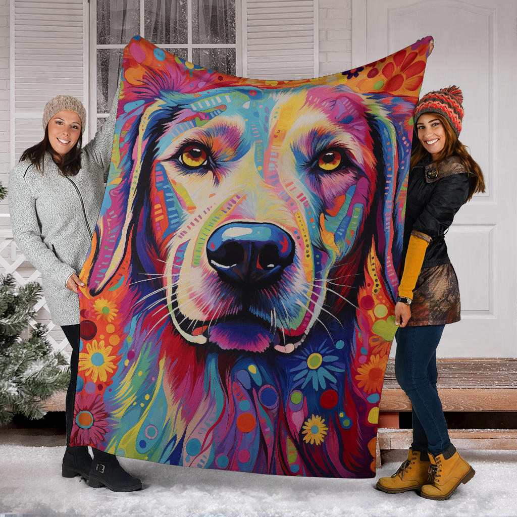 Anatolian Shepherd Blanket, Trippy Psychedelics Anatolian Shepherd Fleece Blanket, Anatolian Shepherd Throw Blanket, Anatolian Shepherd Gifts