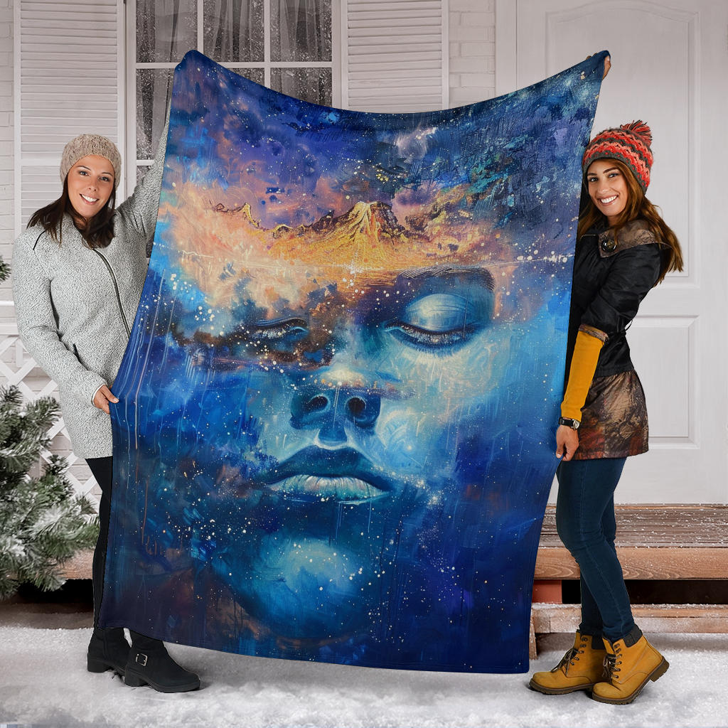 Cosmic Charm Blanket, Cosmic Charm Estetic Blanket, Cosmic Charm Blanket Gift, Blanket