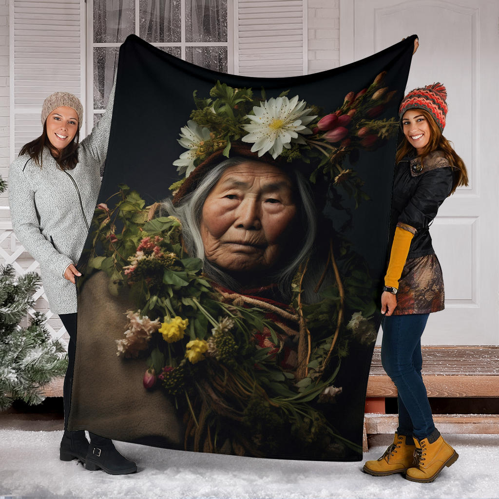 Shaman Woman Blanket