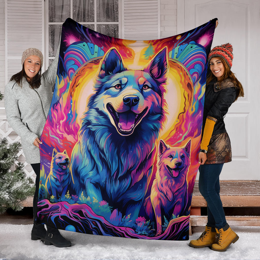 Asian Shepherd Blanket, Trippy Psychedelics Asian Shepherd Fleece Blanket, Asian Shepherd Throw Blanket, Asian Shepherd Gifts