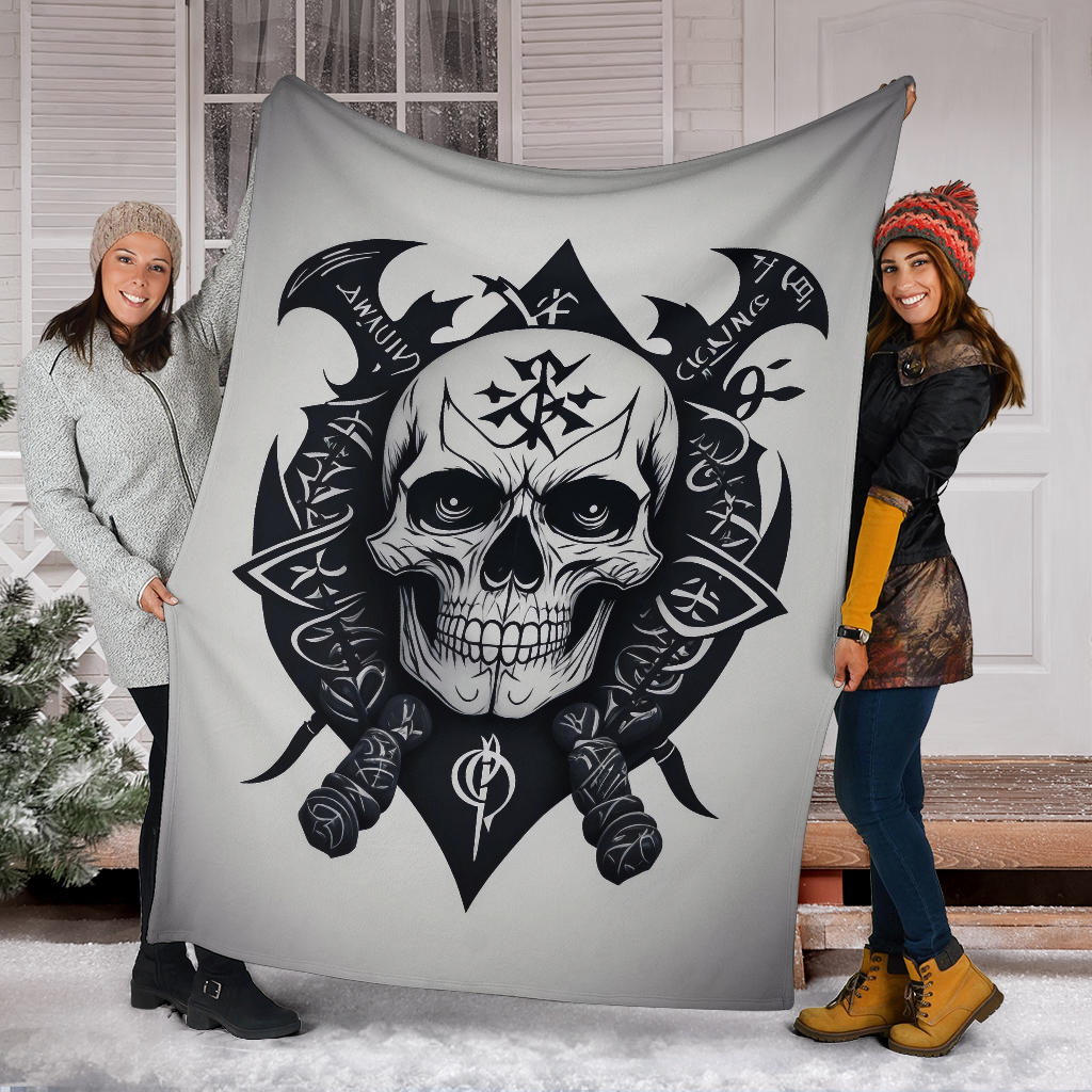 Skull Blanket, Pirate Blanket