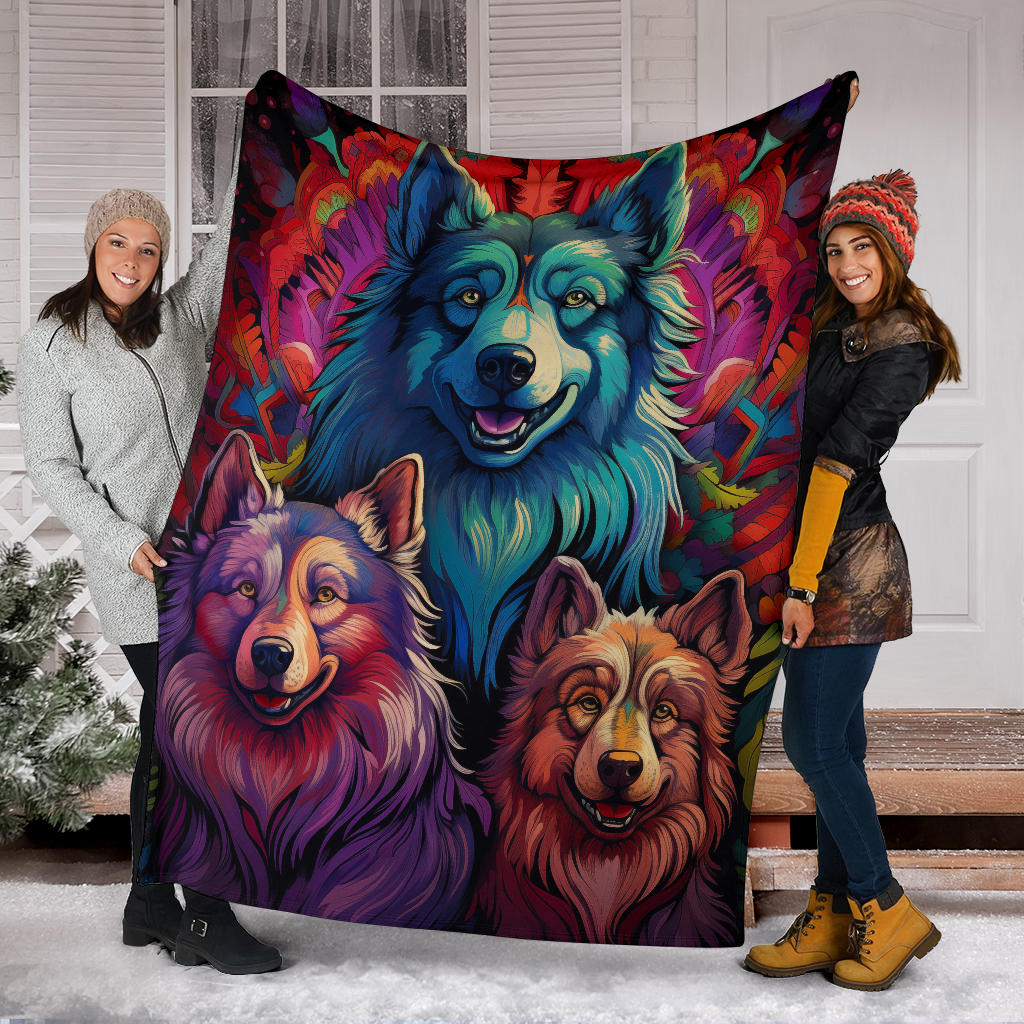 Asian Shepherd Blanket, Trippy Psychedelics Asian Shepherd Fleece Blanket, Asian Shepherd Throw Blanket, Asian Shepherd Gifts