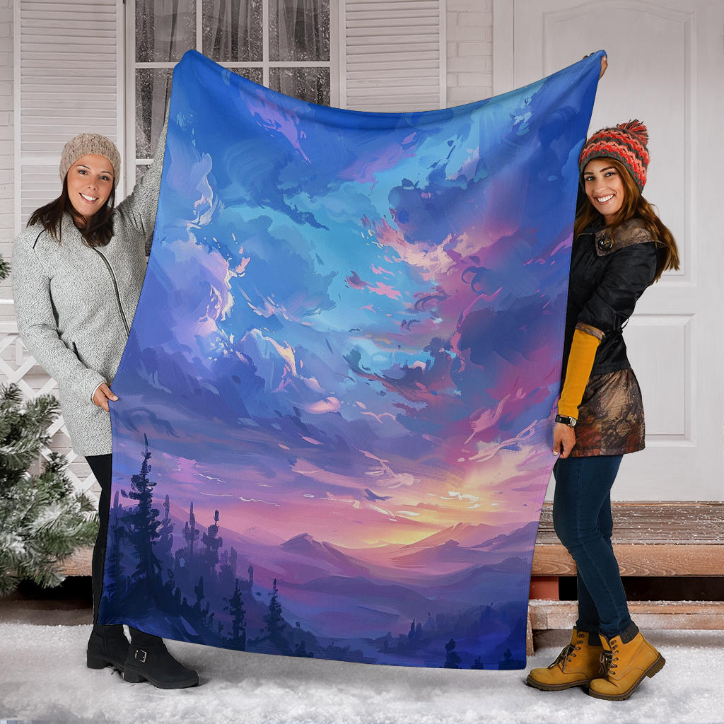 Serene Sky Blanket, Serene Sky Costume Blanket, Serene Sky Blanket Gift, Blanket