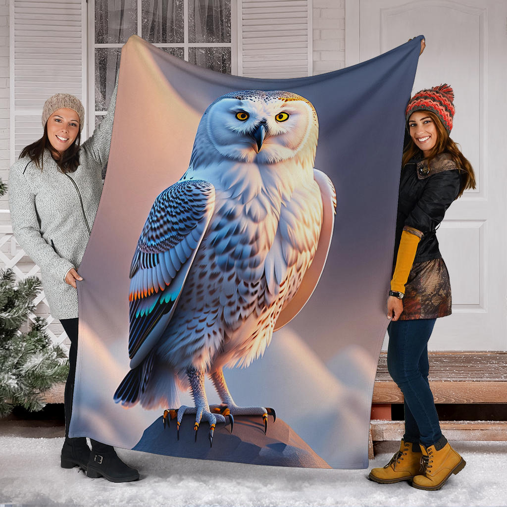 Snowy Owl Blanket