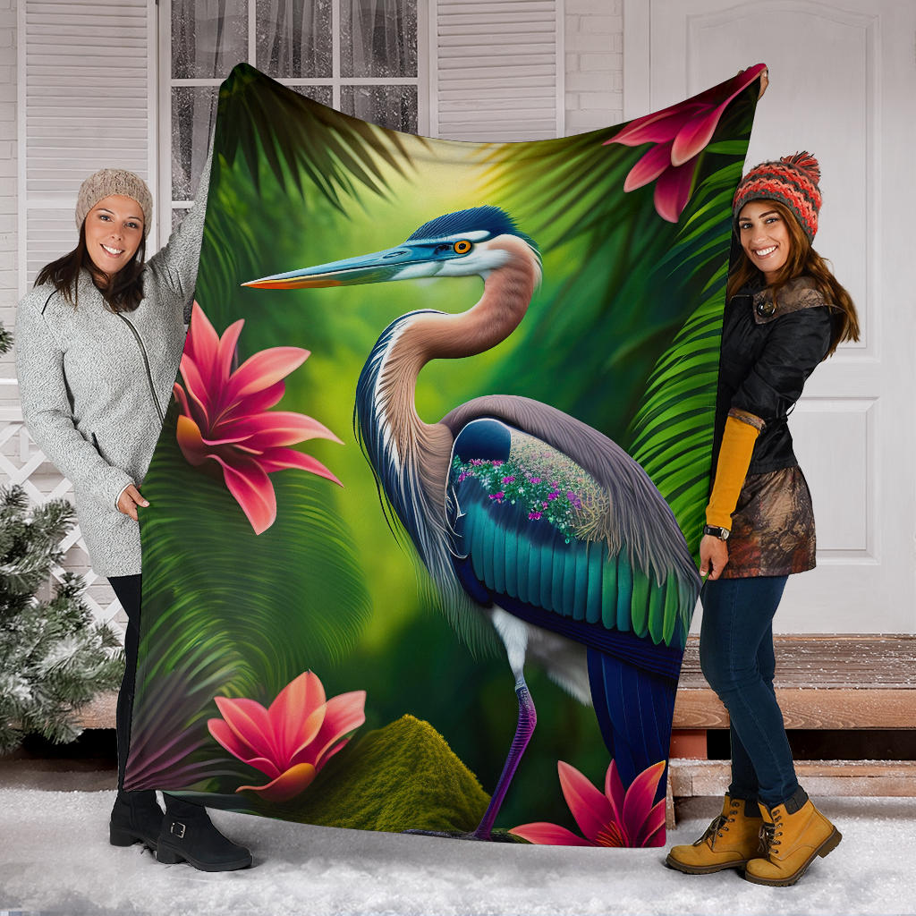 Heron Blanket