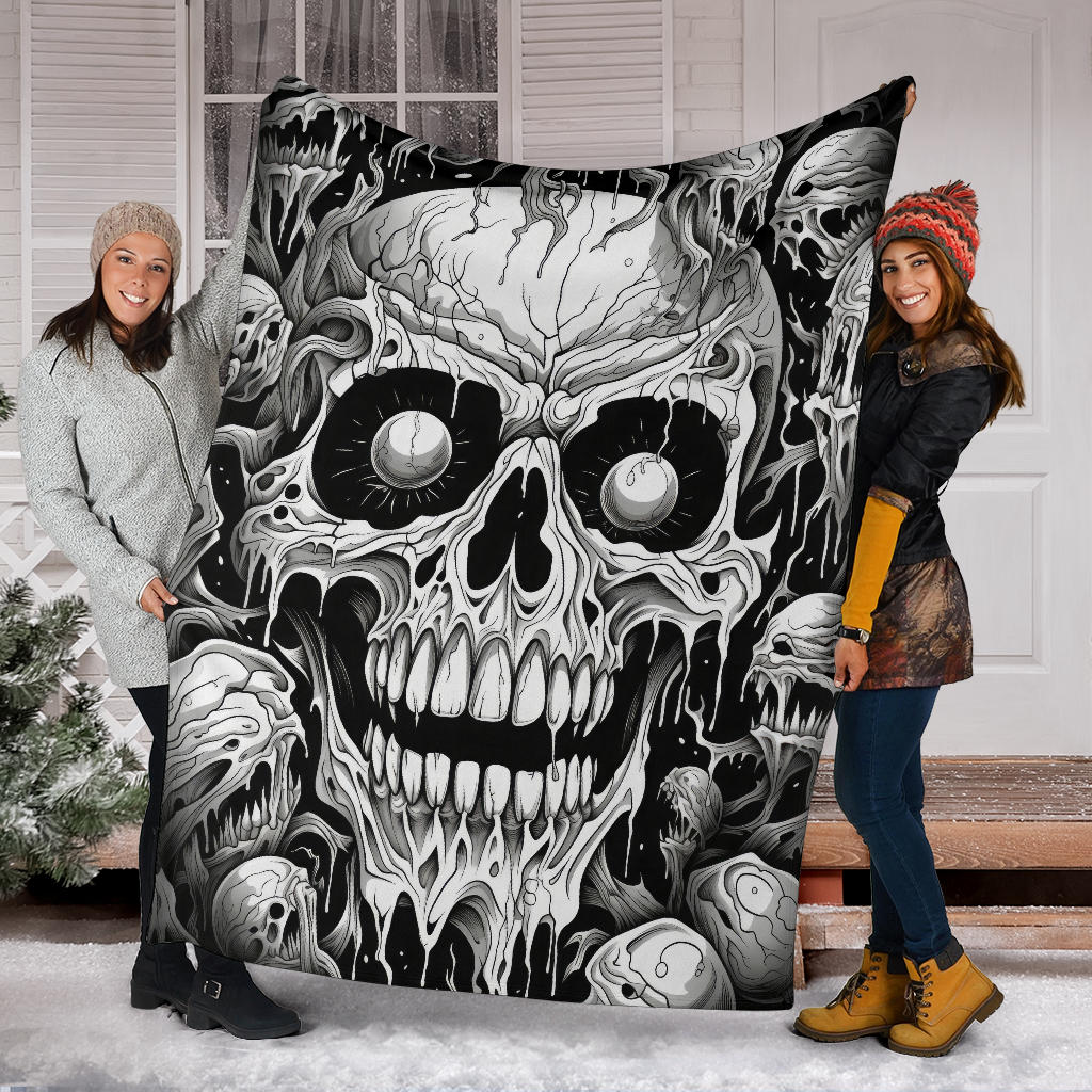 Skull blanket, Scary Blanket