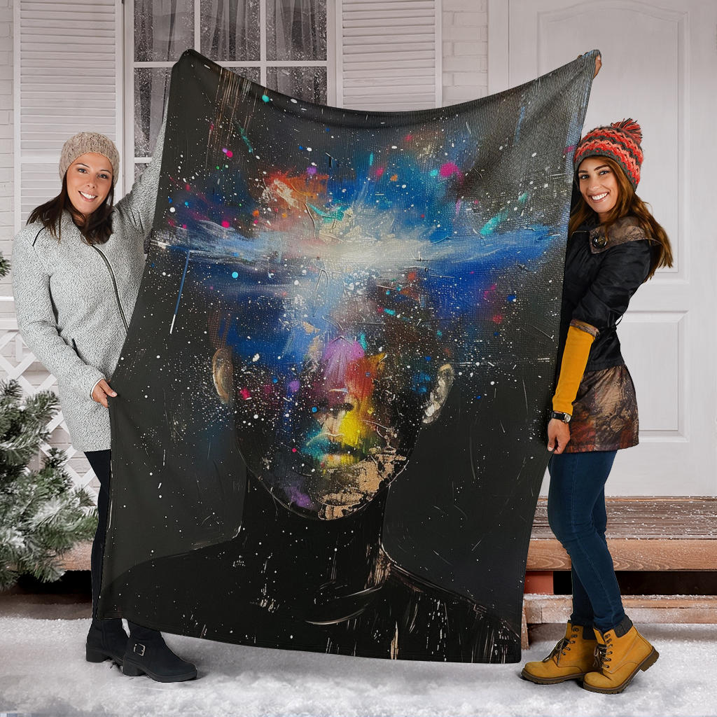 Cosmic Charm Blanket, Cosmic Charm Estetic Blanket, Cosmic Charm Blanket Gift, Blanket