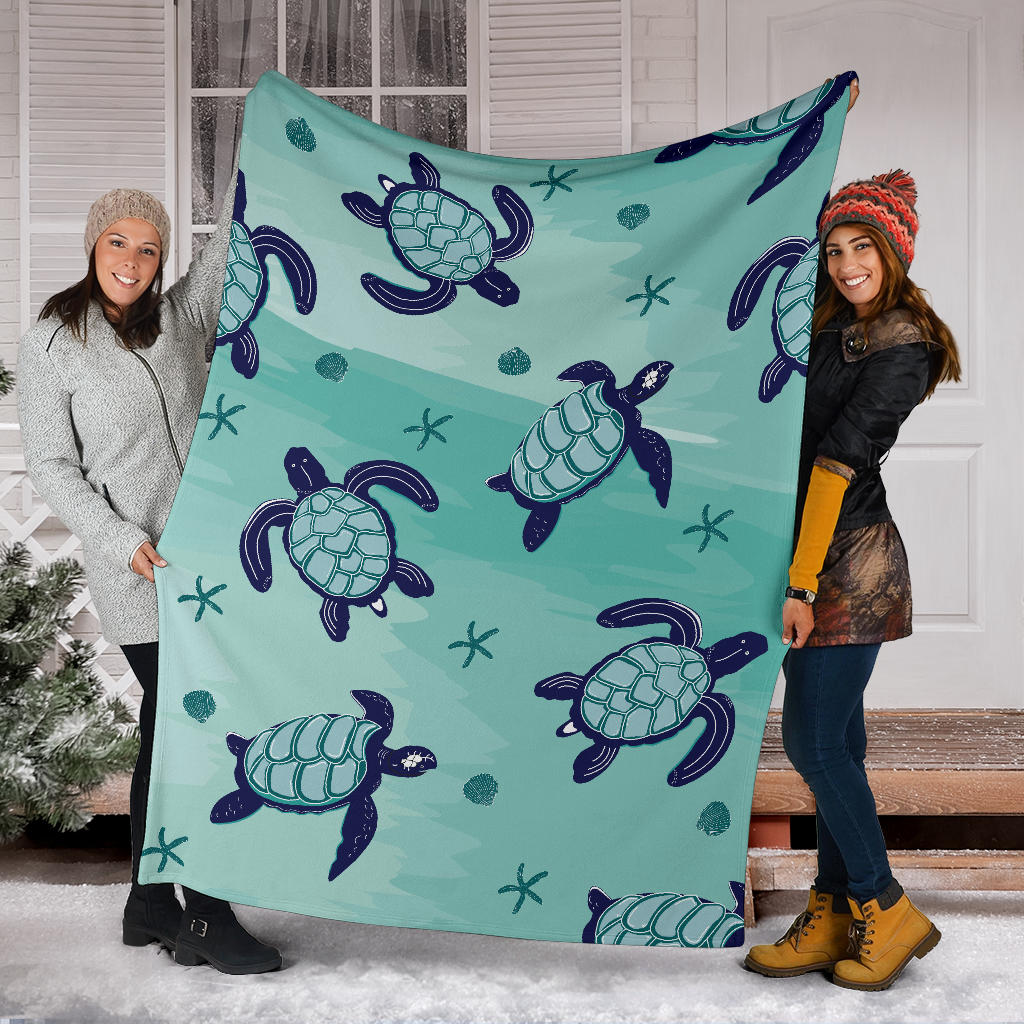 Sea Turtle Life Blanket