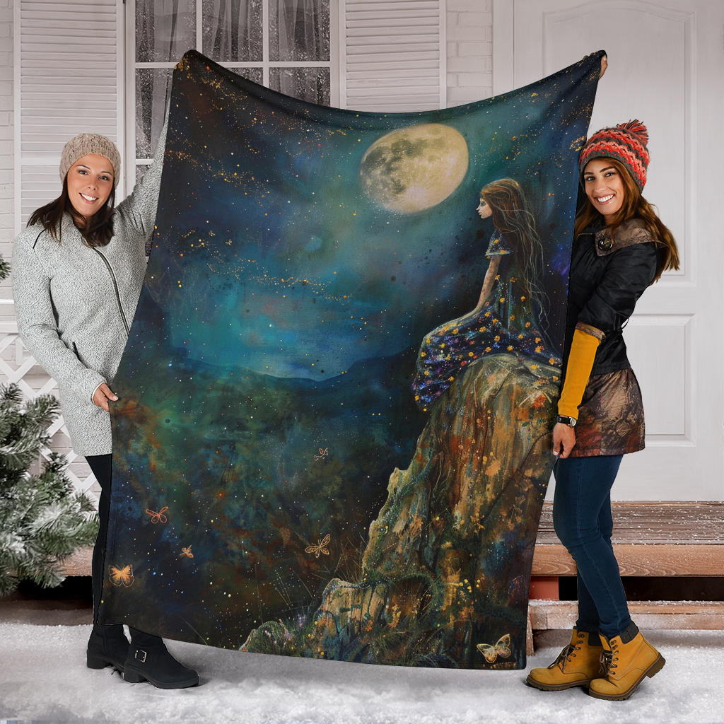 Midnight Magic Blanket, Midnight Magic Costume Blanket, Midnight Magic Blanket Gift, Blanket