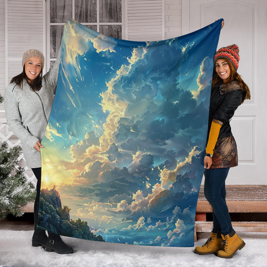 Serene Sky Blanket, Serene Sky Costume Blanket, Serene Sky Blanket Gift, Blanket