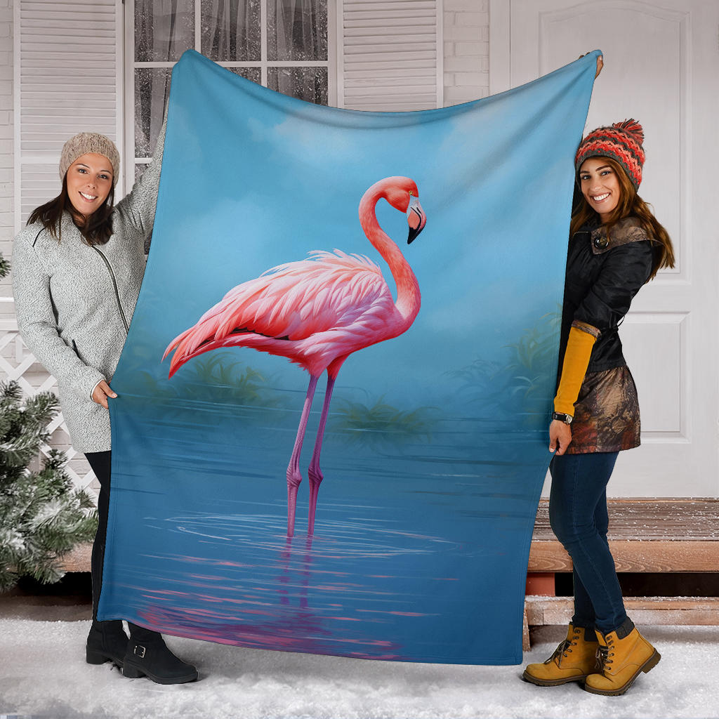 Flamingo Blanket, Flamingo Fleece Blanket, Flamingo Gifts, Flamingo Throw Blanket