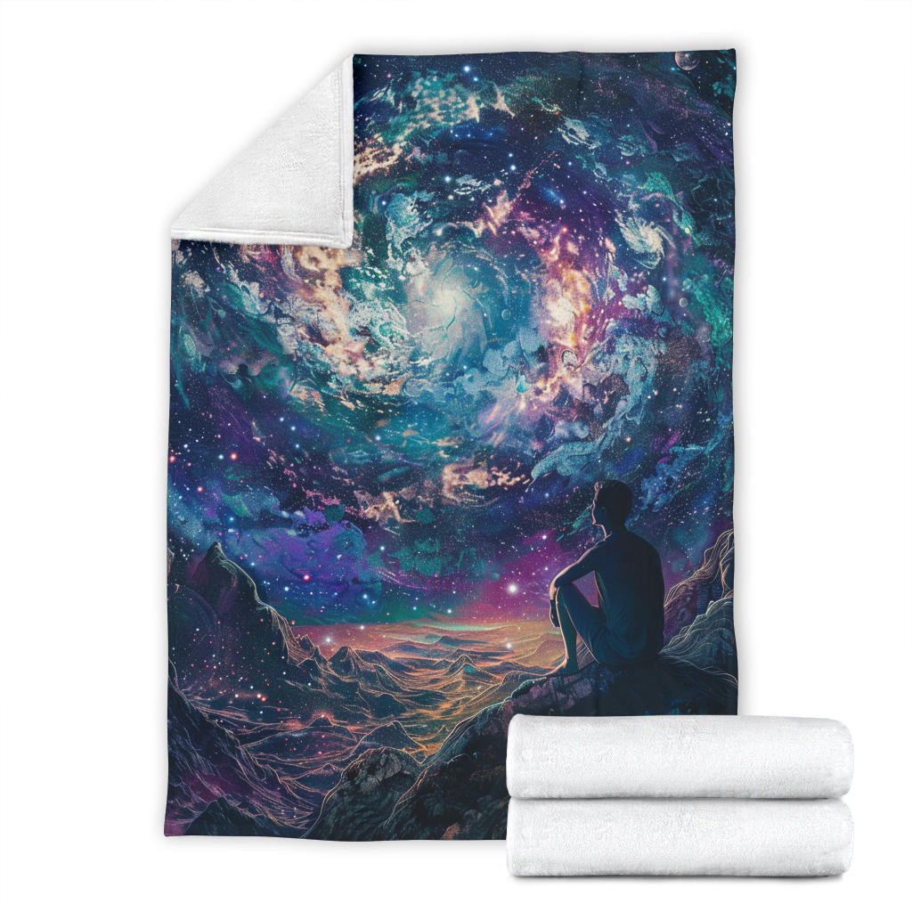 Cosmic Charm Blanket, Cosmic Charm Estetic Blanket, Cosmic Charm Blanket Gift, Blanket