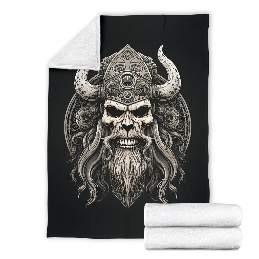 Viking Blanket Skull Blanket