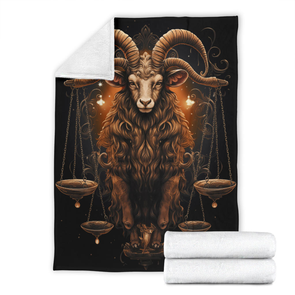 Balance Libra Zodiac Blanket, Libra Zodiac Sign, Libra Zodiac Gifts, Libra Zodiac Throw Blanket