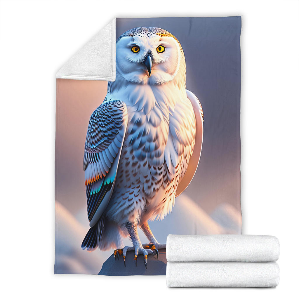 Snowy Owl Blanket