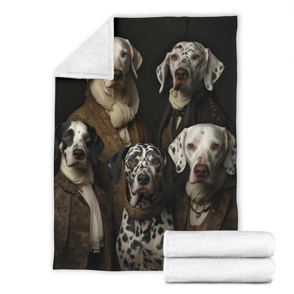 Dalmatian Family Blanket, Dalmatian_Blanket, Dalmatian Throw Blanket, Dalmatian, Dalmatian Gifts