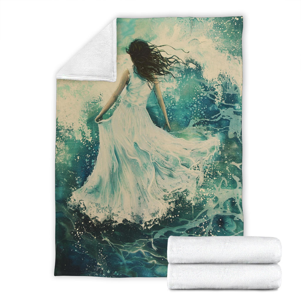 Oceanic Bliss Blanket, Oceanic Bliss Estetic Blankets, Oceanic Bliss Blanket Gifts, Blanket